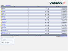 Tablet Screenshot of downloads.veripos.com